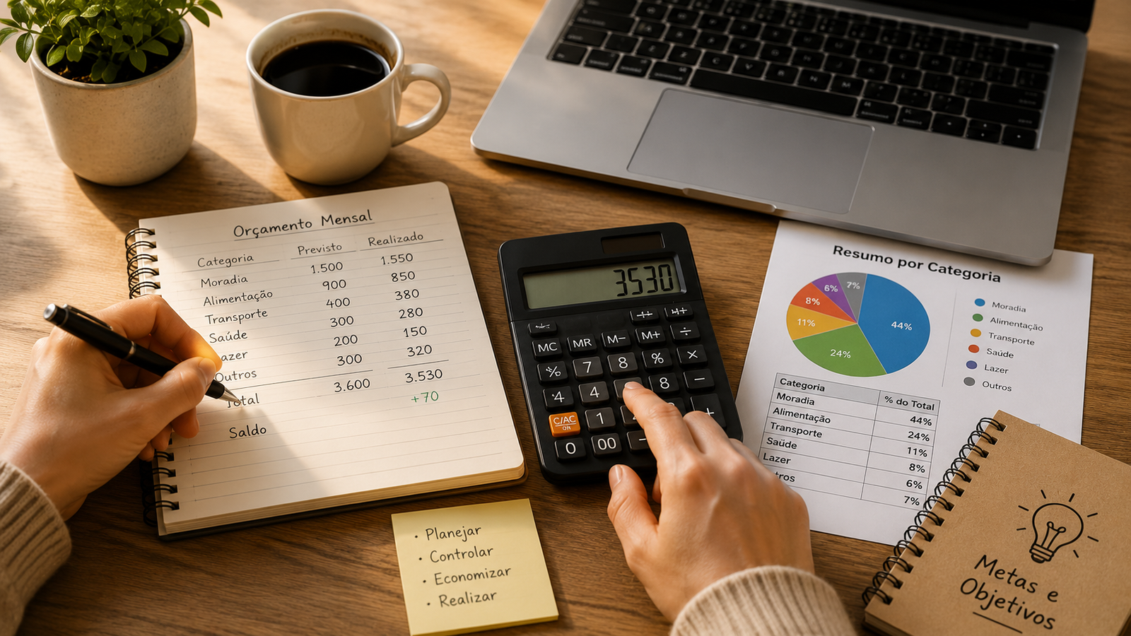 Como organizar a vida financeira