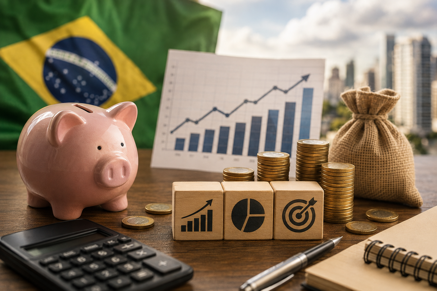 Selic em 14% e opções de onde investir em 2026 no Brasil