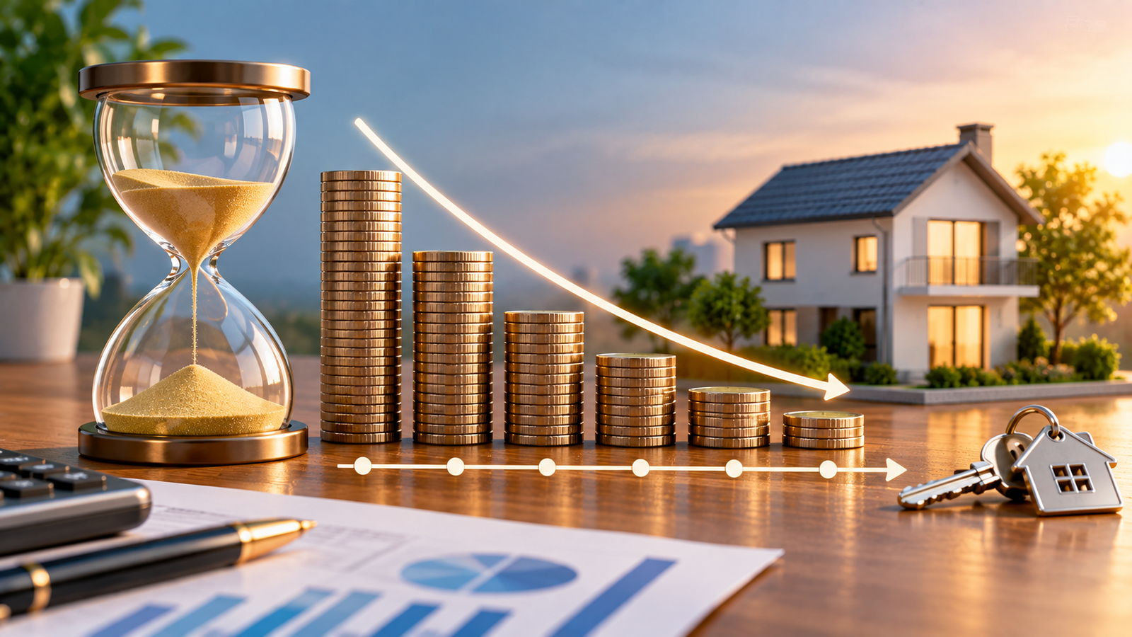 Amortizar financiamento reduzindo parcela ou prazo